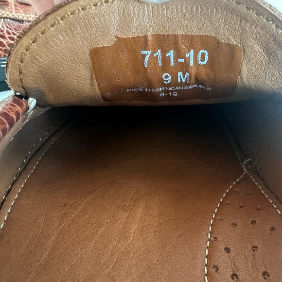 T.B. Phelps Brown Crick Leather Classic Loafers Men’s 9M - Picture 11 of 15